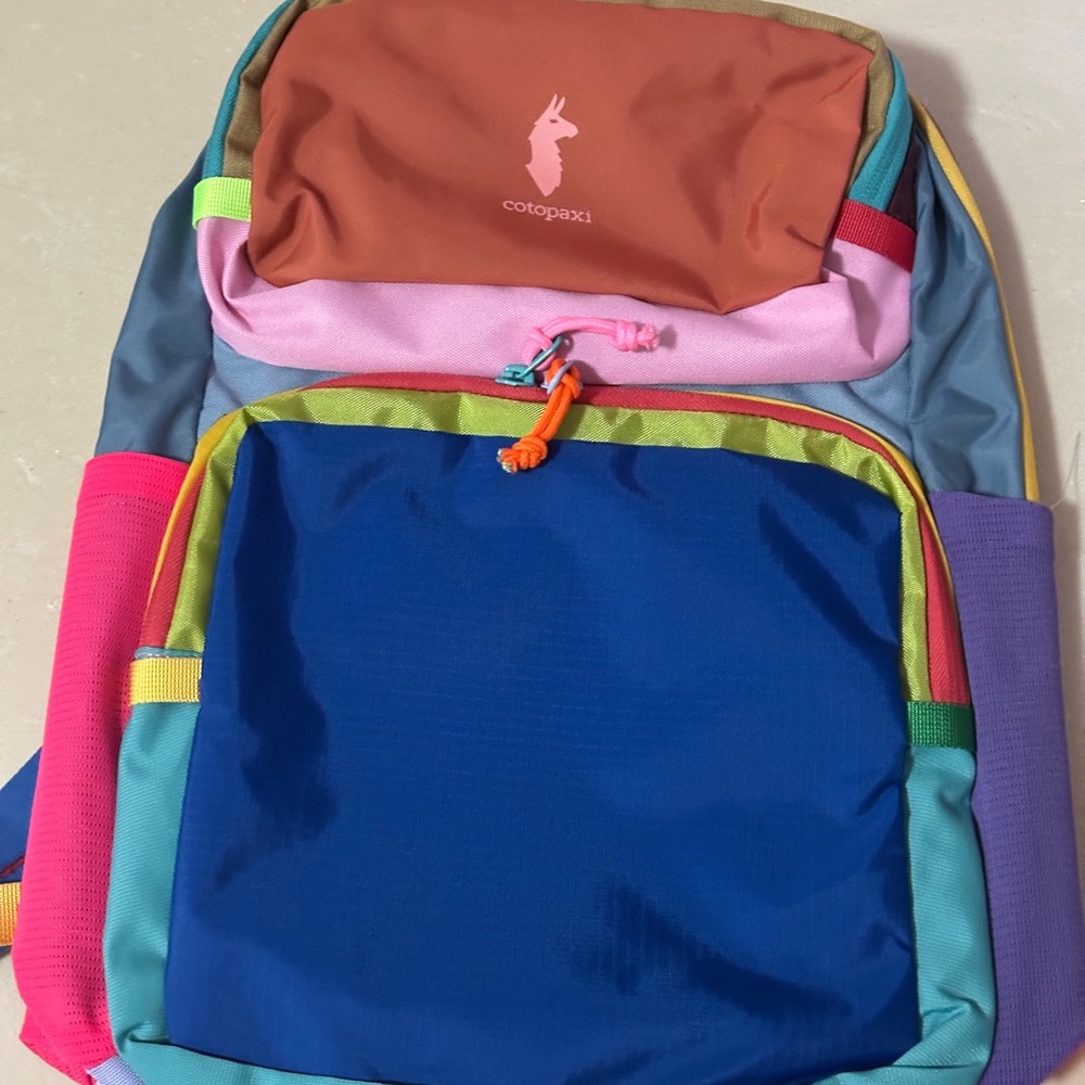Cotopaxi Multicolor Backpack - Blue, Pink, Orange